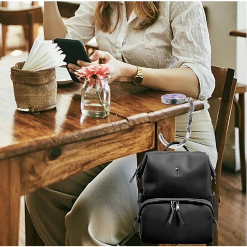 Portable Handbag Hook Fits Most Tables - Picture 3 of 8